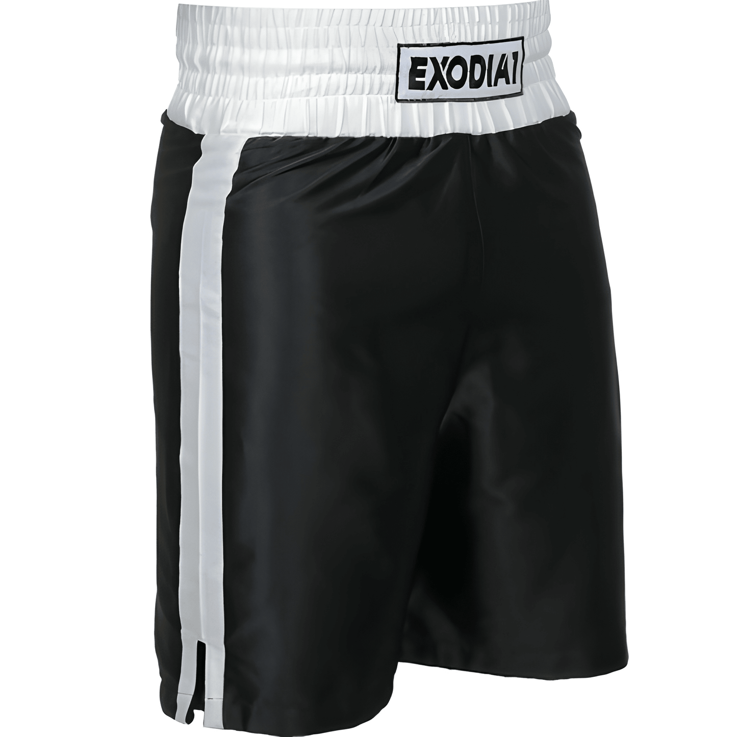 Edition 1 Satin Boxing Shorts Black/White